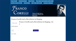Desktop Screenshot of franco-corelli.com